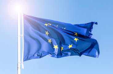 EU FLAGGE zur individuellen Verwendung - 176074914