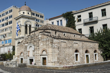 Naklejka premium Pantanassa-Kirche bei Monastiraki, Athen, Griechenland
