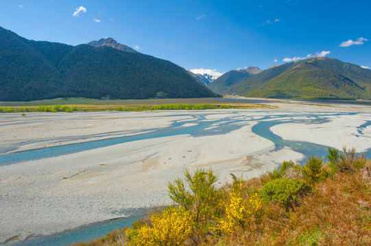 Bealey River in Arthur Pass