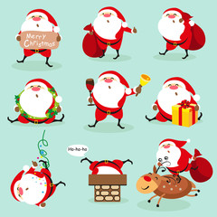 Santa Claus, Christmas set