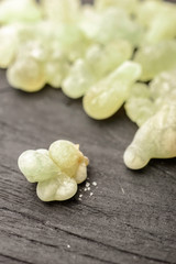 Royal Green Hojari Frankincense on the table