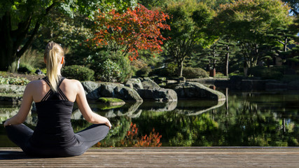 yoga am see entspannung