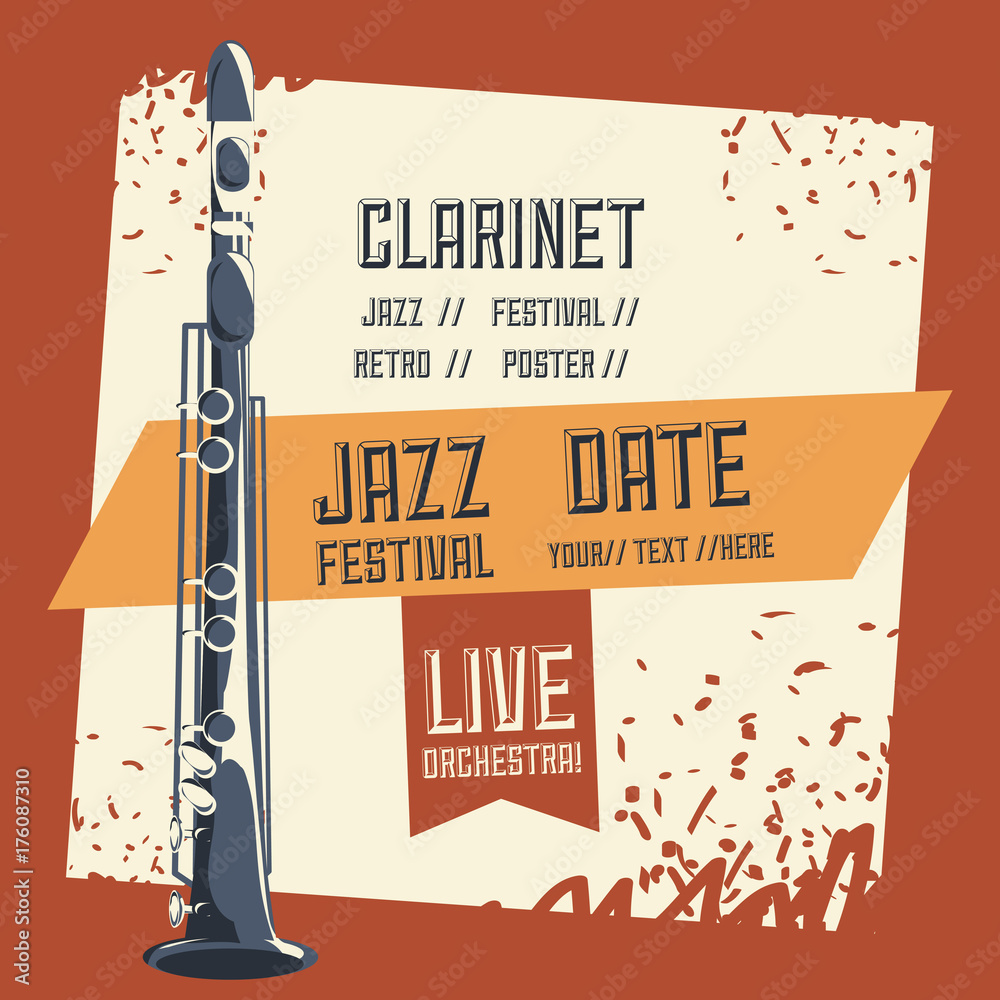 Canvas Prints Jazz Festival design