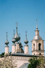 Fototapeta na wymiar Smolensk church in Suzdal, Russia
