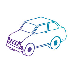 car vehicle isolated icon