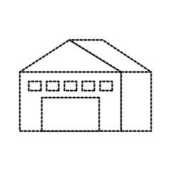 warehouse building exterior commercial empty