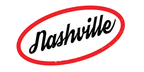 Nashville rubber stamp. Grunge design with dust scratches. Effects can be easily removed for a clean, crisp look. Color is easily changed.