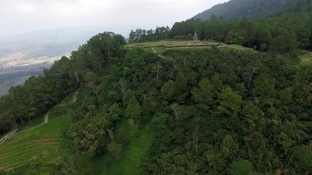 Temple aerial