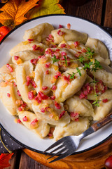 Potato dumpling originating from Poland
