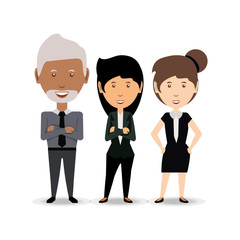 Naklejka premium businesscharacter concept design