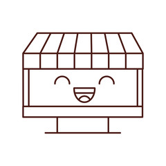 kawaii computer online shopping technology