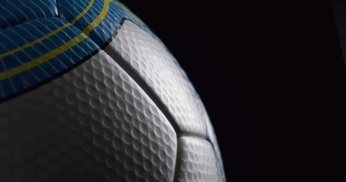 Soccer ball rotating &ndash; orginal file&nbsp;: 4K DCI, PRO RES 444, 12 bits