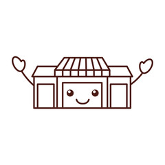 kawaii store grocery shop building exterior