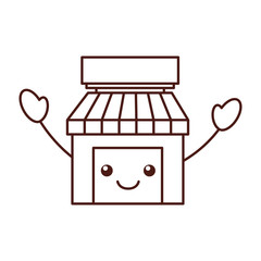 kawaii store grocery shop building exterior