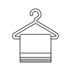 laundry cleaning towel hanging hygiene icon