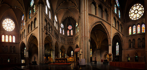 Naklejka premium Into the Church of Eindhoven