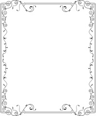 Frame Border Decorative Design