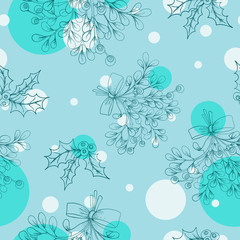 Christmas seamless pattern