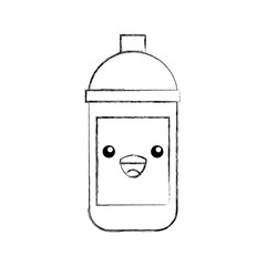 kawaii spray painting creative designer cartoon