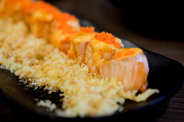 Salmon rolls