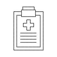 Fototapeta premium clipboard checklist report medical instrument work