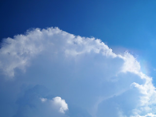 Fototapeta premium clouds with blue sky background