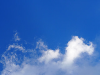 clouds with blue sky background