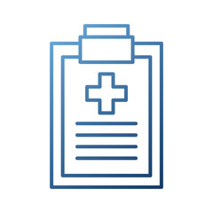 clipboard checklist report medical instrument work