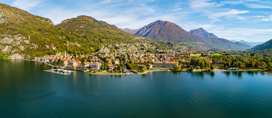 Porlezza (IT) - Lago di Lugano - Ceresio - Vista aerea