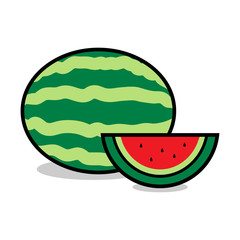 Cartoon Watermelon