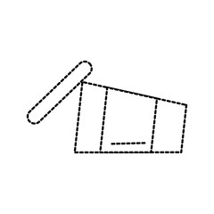 paper cup coffee with cap portable element side view