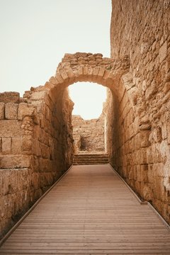 Arch in Caesarea, Israel