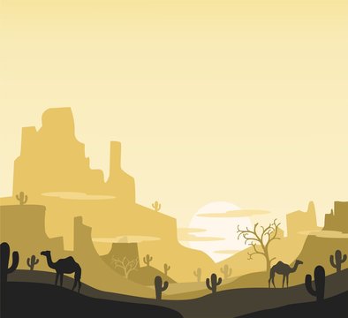 Rust Desert Wallpaper