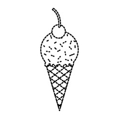 ice cream sundae dessert delicious cold