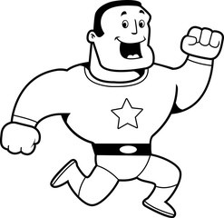 Superhero Running