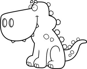 Dinosaur Smiling