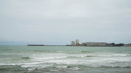 Bord de mer lesSables d'Olonne Vendée France