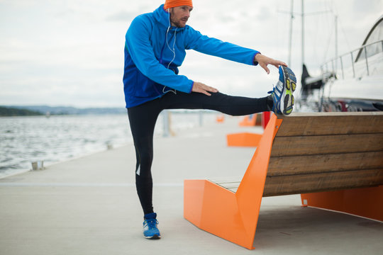 Running by the dock