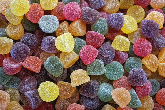 Colourful candy