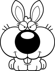 Cartoon Sly Bunny