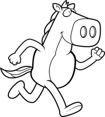Horse Running