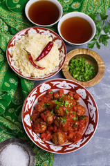 Traditional spicy meatballs