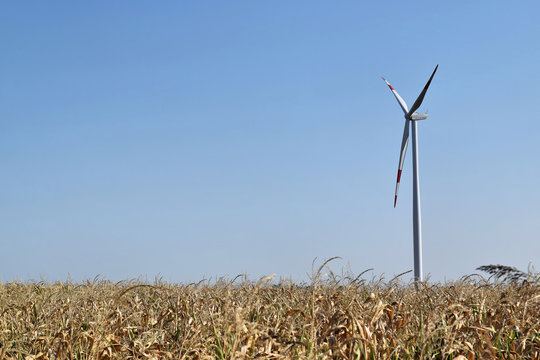 Wind powered generators - green energy
