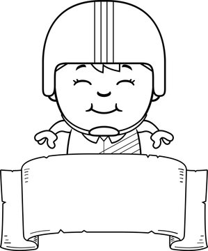 recommend clip art: Cartoon Daredevil Banner