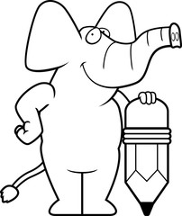 Elephant Pencil