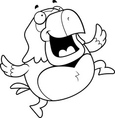 Parrot Jumping