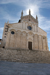 Fototapeta na wymiar Massa Marittima, cattedrale di San Cerbone