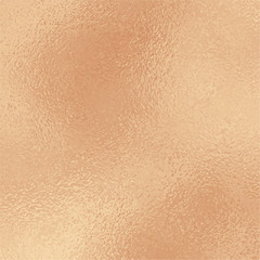 Metallic golden foil texture. Pale pink gold foil square vector background.