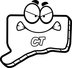 Cartoon Angry Connecticut