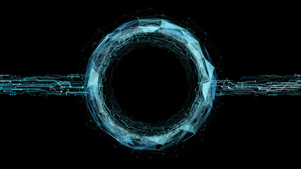 Power Circle Hologram